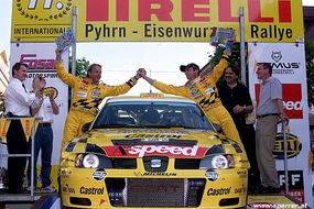Raphael SPERRER - Pirelli Pyhrn Eisenwurzen Rallye 2000 - 03